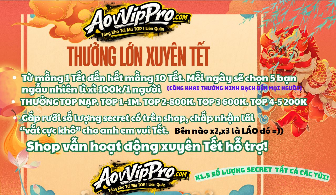 Top 1 BXH Trang phục Liên Quân